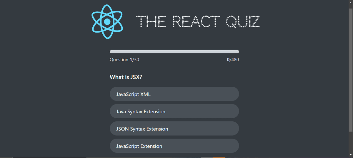 The React Quiz